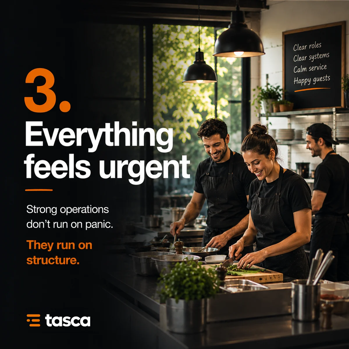Everything feels urgent