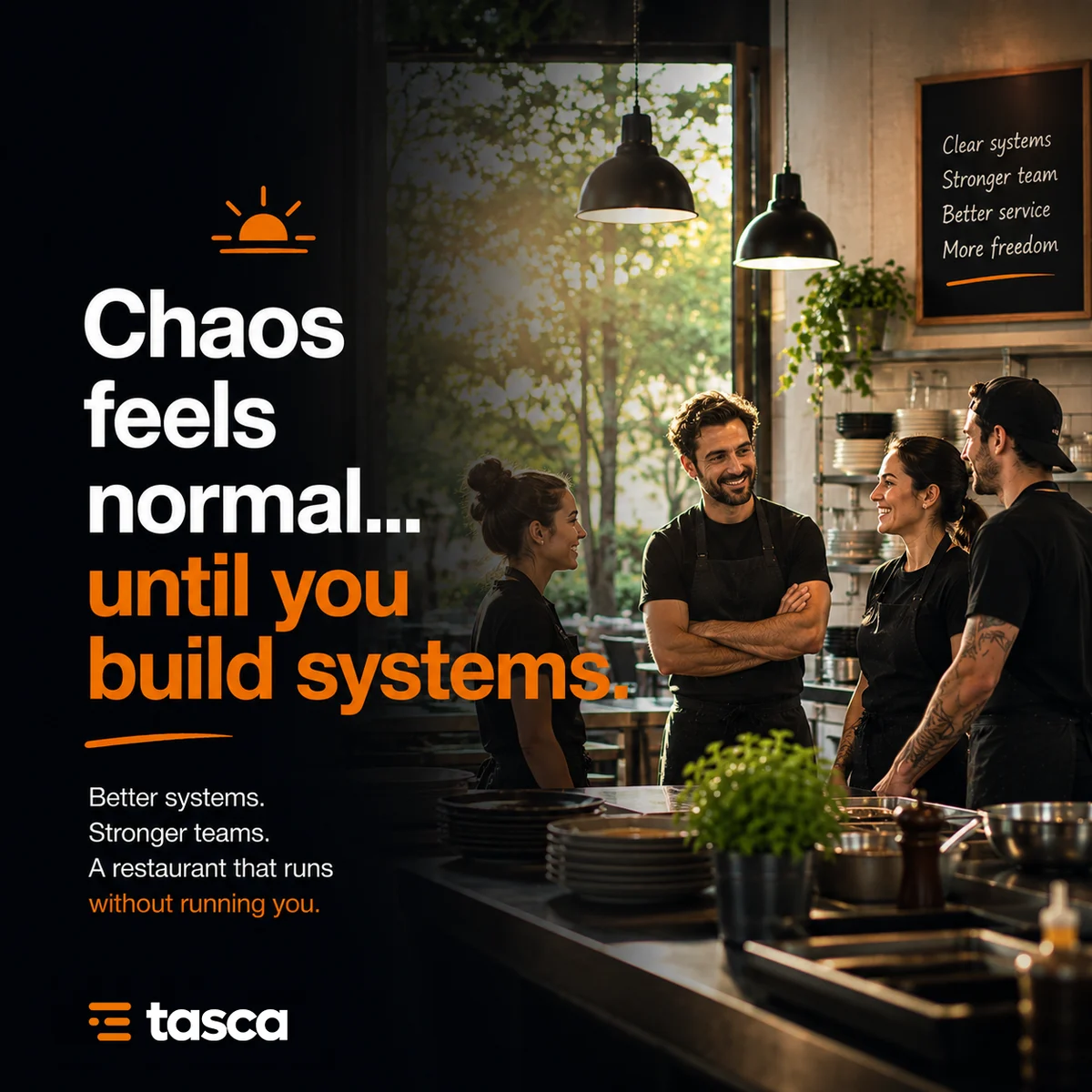 Chaos feels normal until you build systems