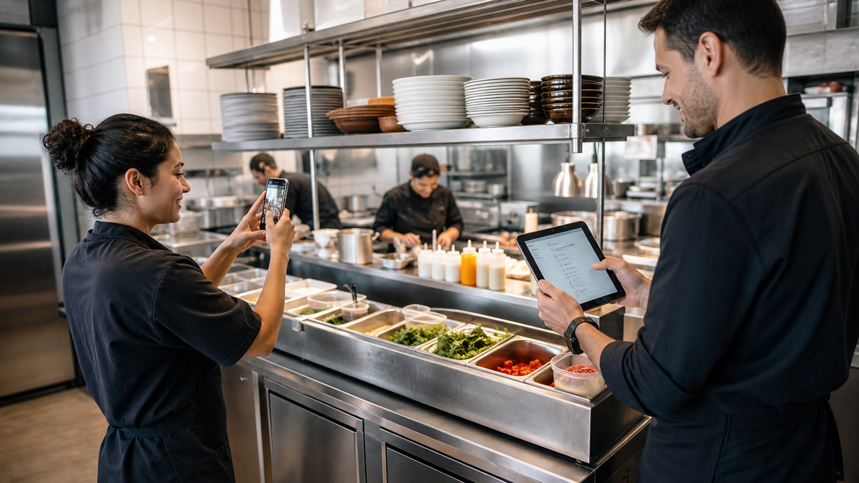Evidencia fotográfica en tareas de restaurante: cuándo pedirla