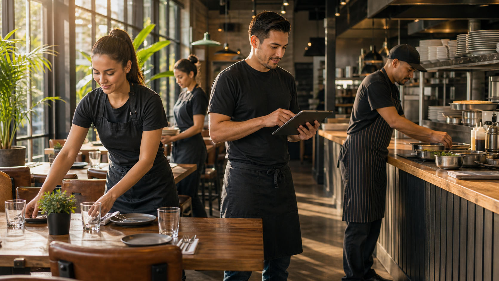 Cómo organizar la apertura de un restaurante